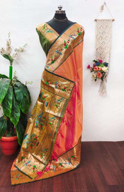 Akshara silk paithani Online saree shopping in hydrabad