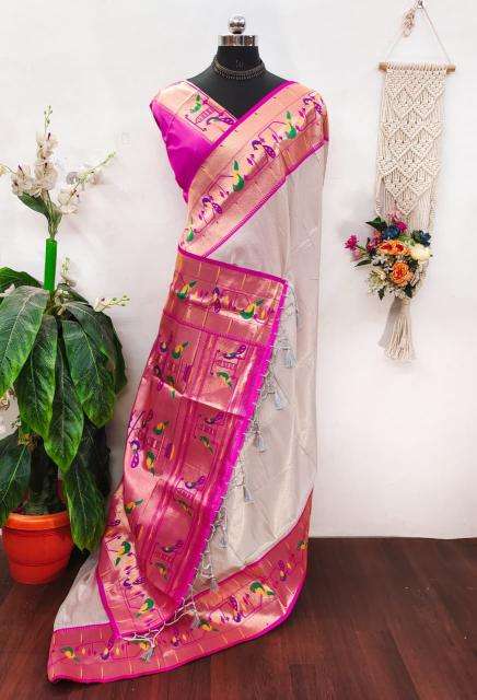 Akshara silk paithani Online saree shopping in hydrabad