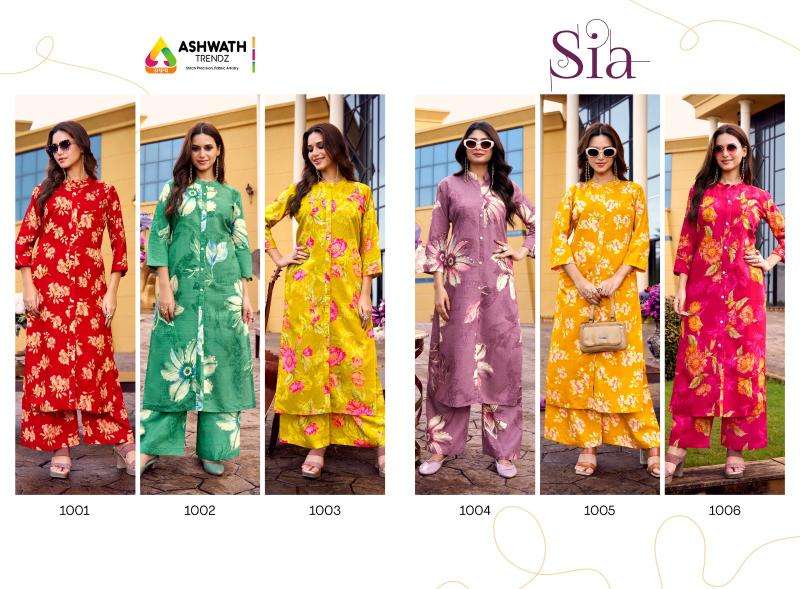 Ashwath sia printed coord set Designer kurtis in Mumbai