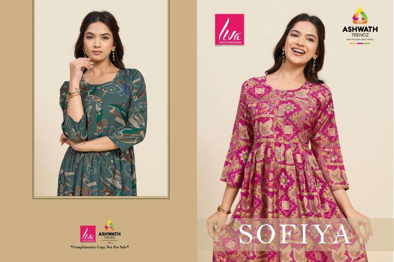 Ashwath sofiya Designer Kurtis distributor in Hydrabad