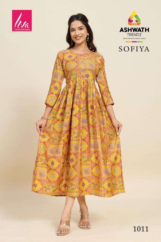 Ashwath sofiya Designer Kurtis distributor in Hydrabad