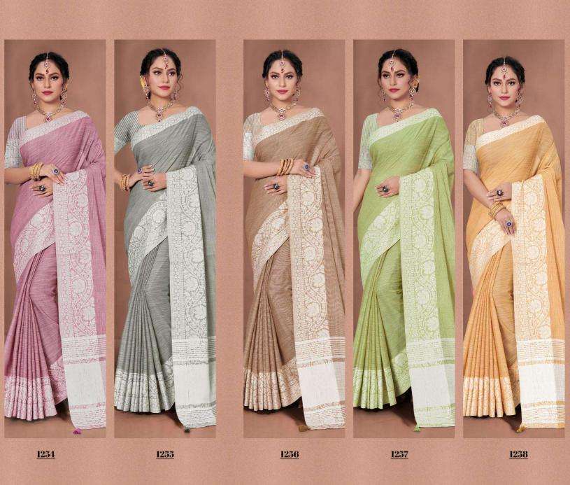 Astita Glossy Wholesale Saree Supplier in Mumbai