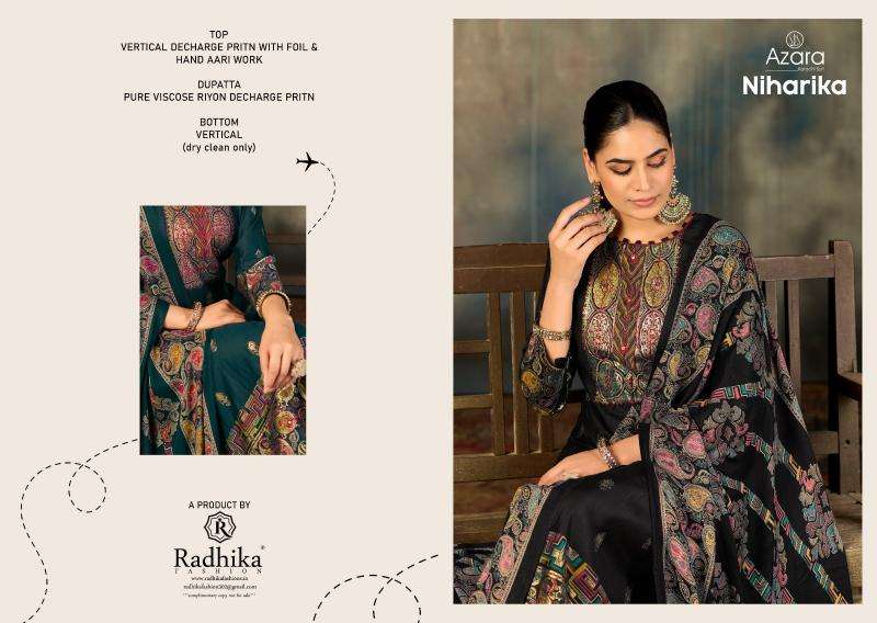 Azara niharika Wholesale dress material dealers in Surat