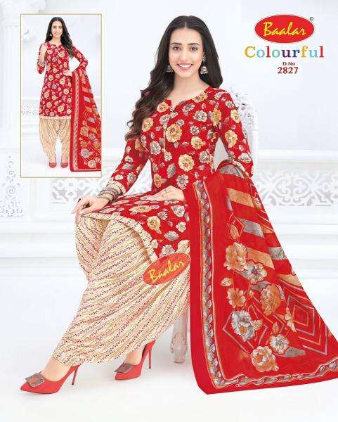 Baalar colourful vol-28 Wholesale dress material dealers in Ahmedabad