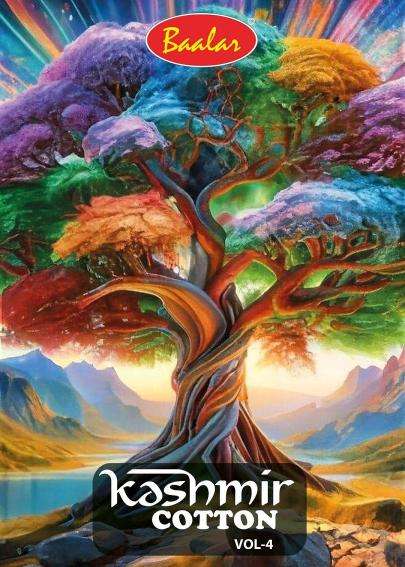 Baalar kashmir cotton vol-4 Dress materials wholesale suppliers in surat