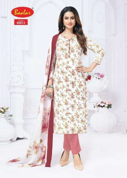 Baalar kashmir cotton vol-4 Dress materials wholesale suppliers in surat