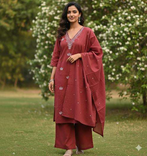 Ballika 3pcs v neck flavido Kurti suppliers in Delhi