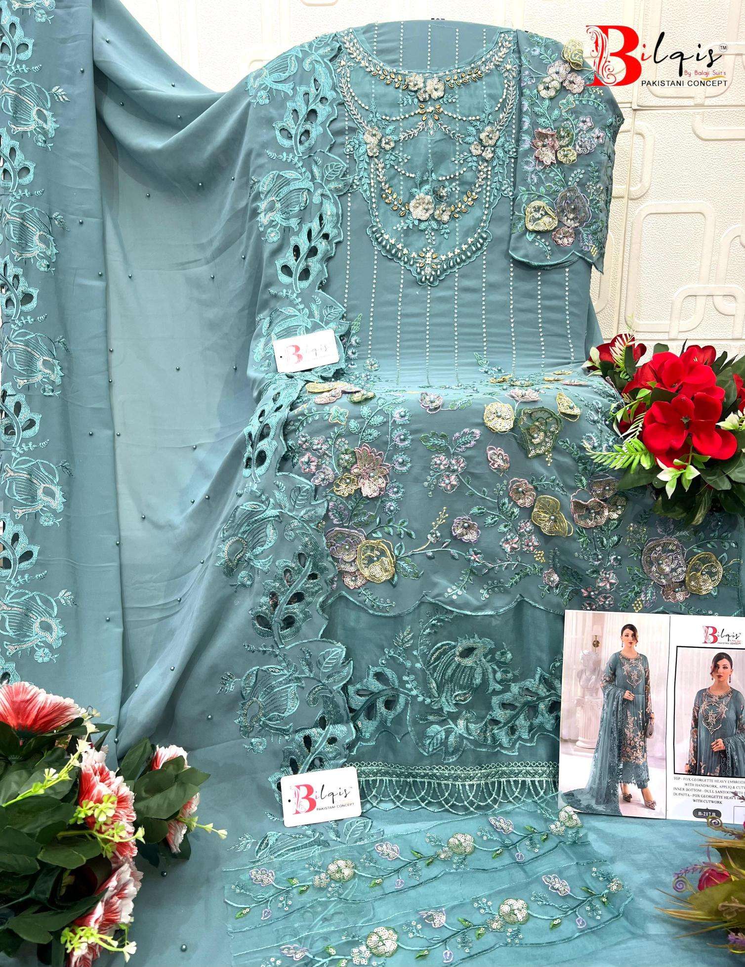 Bilqis B-217 A TO D  Wholesale unstitched salwar kameez in Kolkata