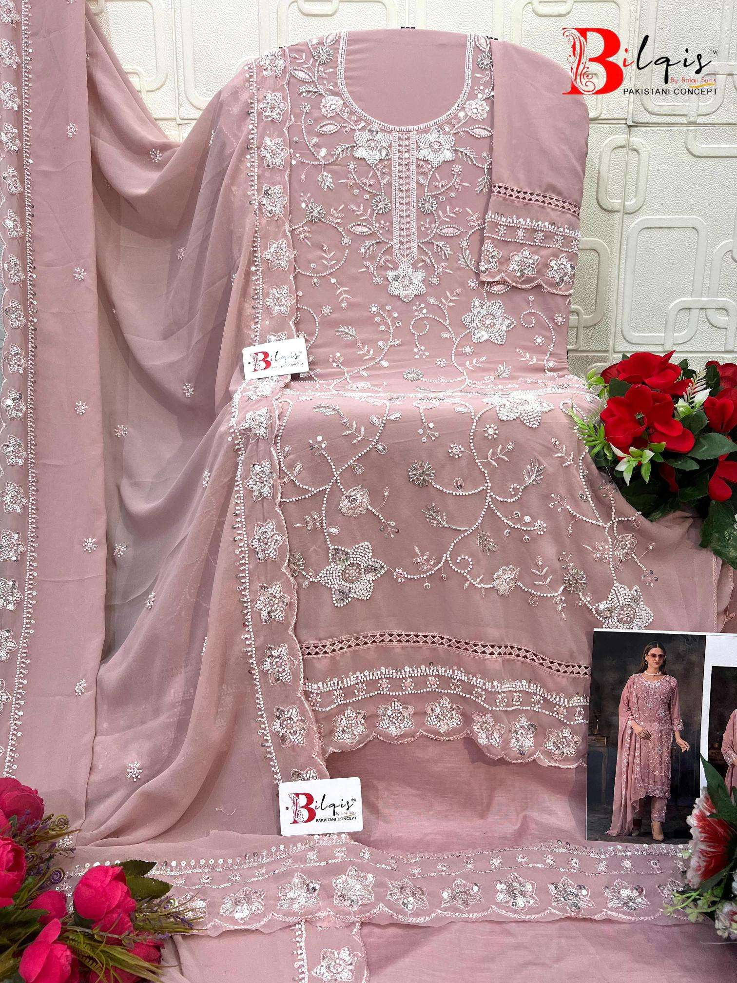 BilqisTM d.no B-222 A TO D Sawlar Kameez wholesale for boutiques