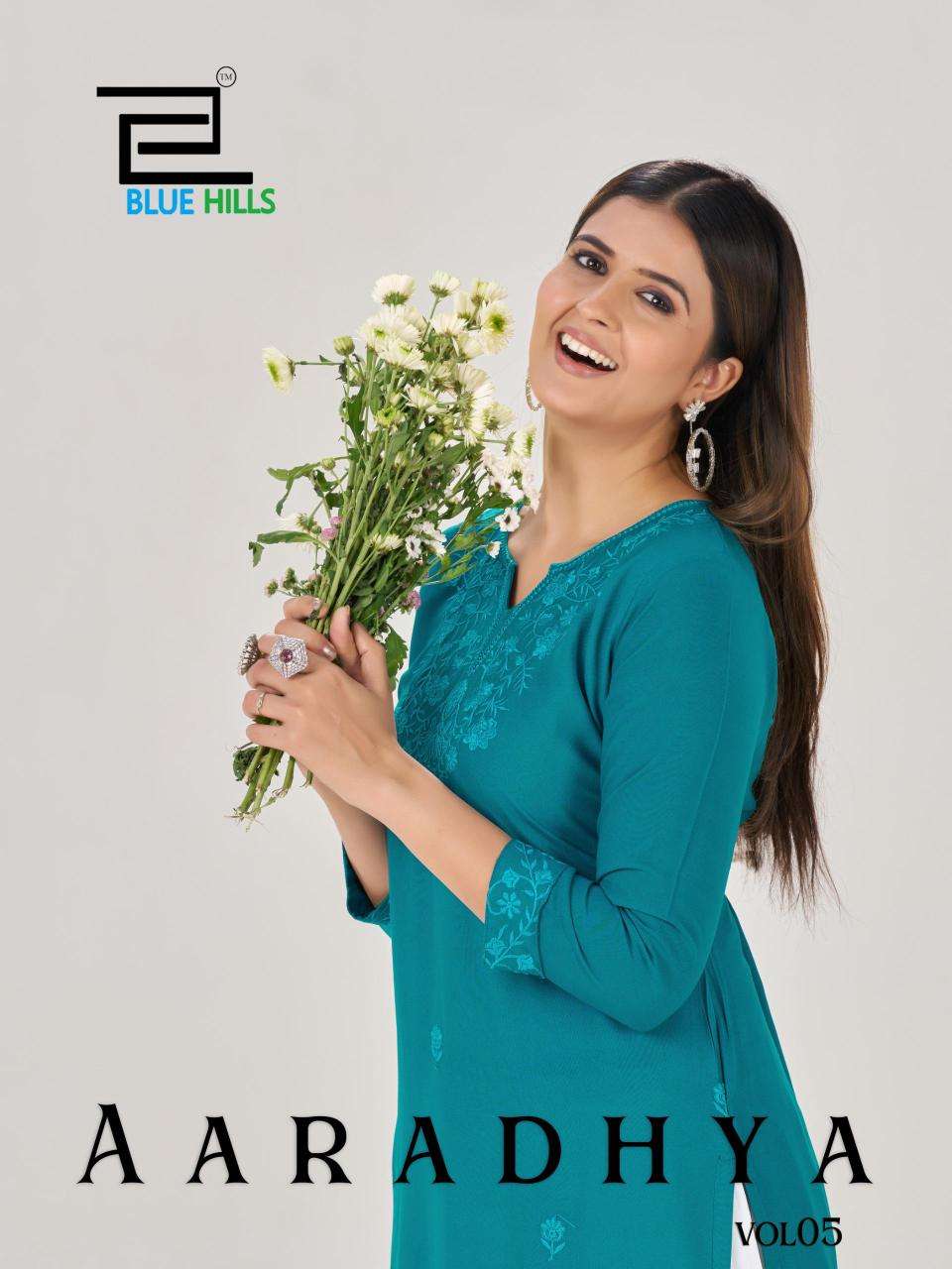 Blue hills aaradhya vol 5 Ladies kurti wholesalers in Pune