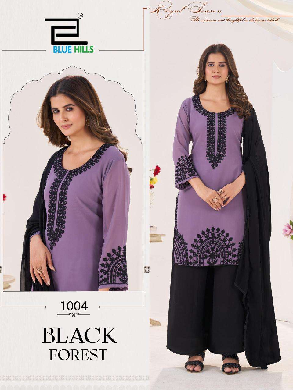 Blue hills black forest Wholesale kurtis suppliers in Ahmedabad