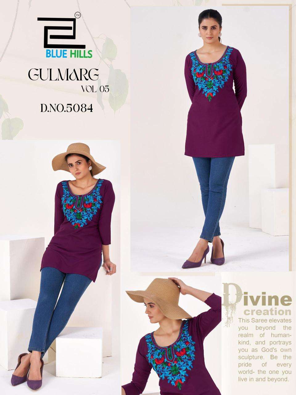 Blue hills gulmarg vol 5 Kurti wholesalers in Hyderabad