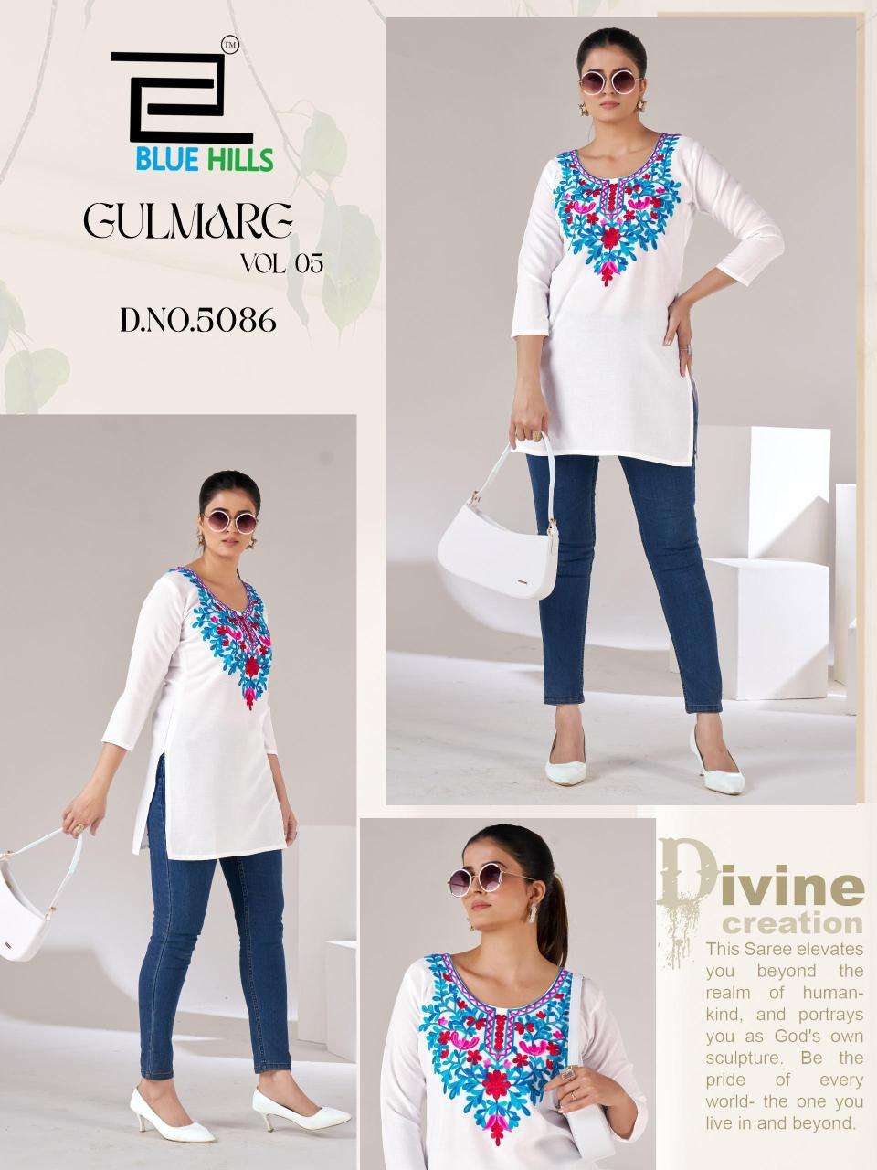 Blue hills gulmarg vol 5 Kurti wholesalers in Hyderabad