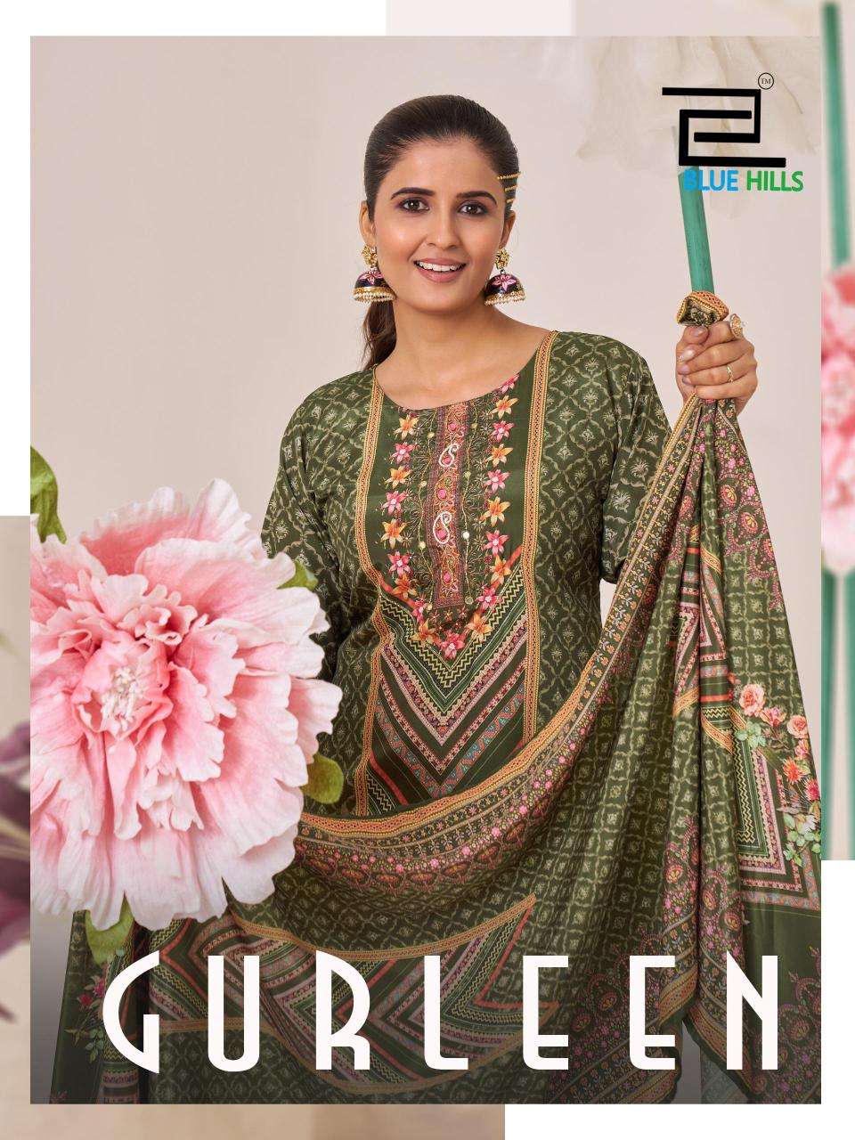 Blue hills gurleen Designer Kurti supplier in ahmedabad