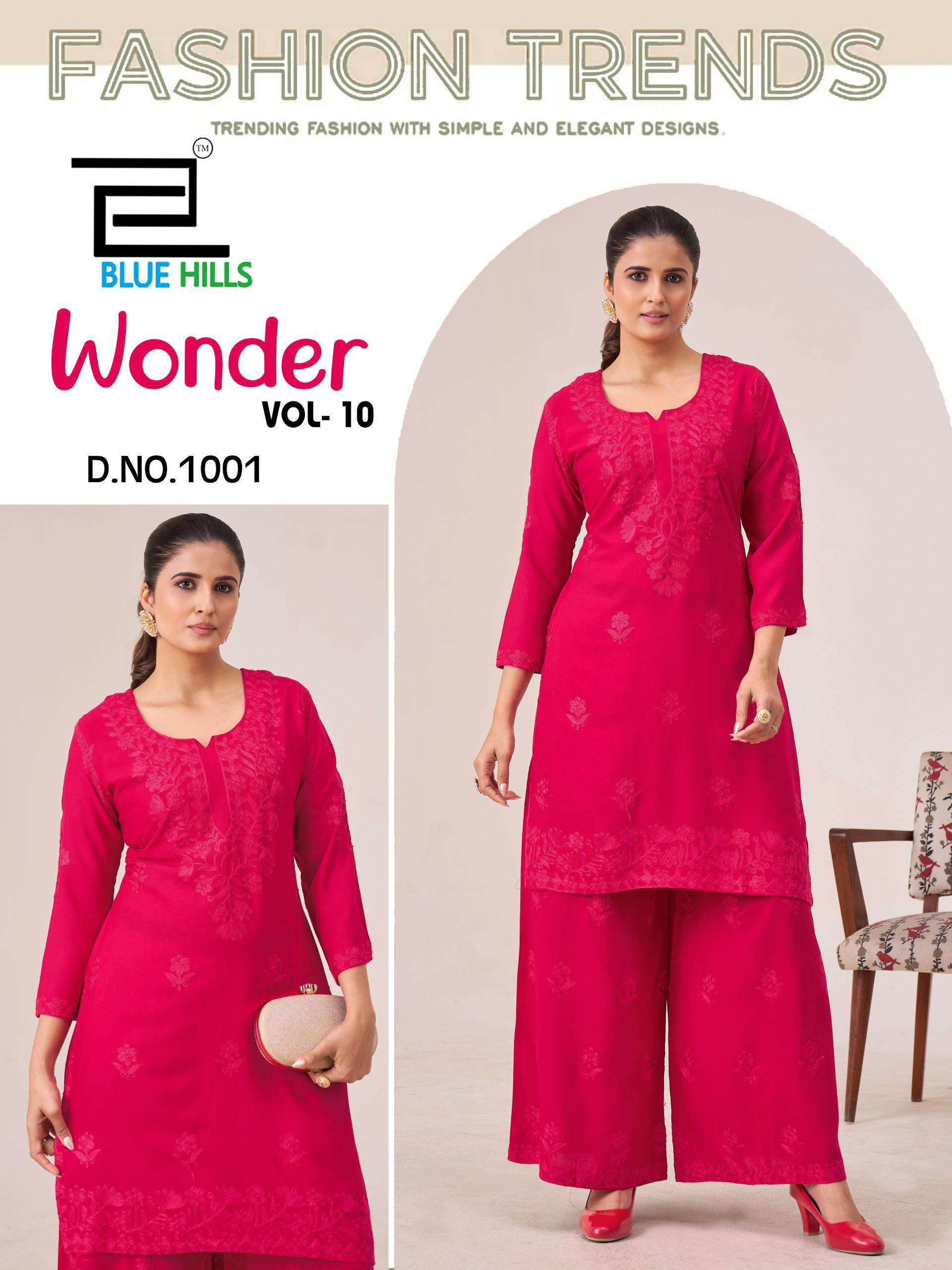 Blue Hills Wonder Vol 10 Ladies kurtis in Ahmedabad