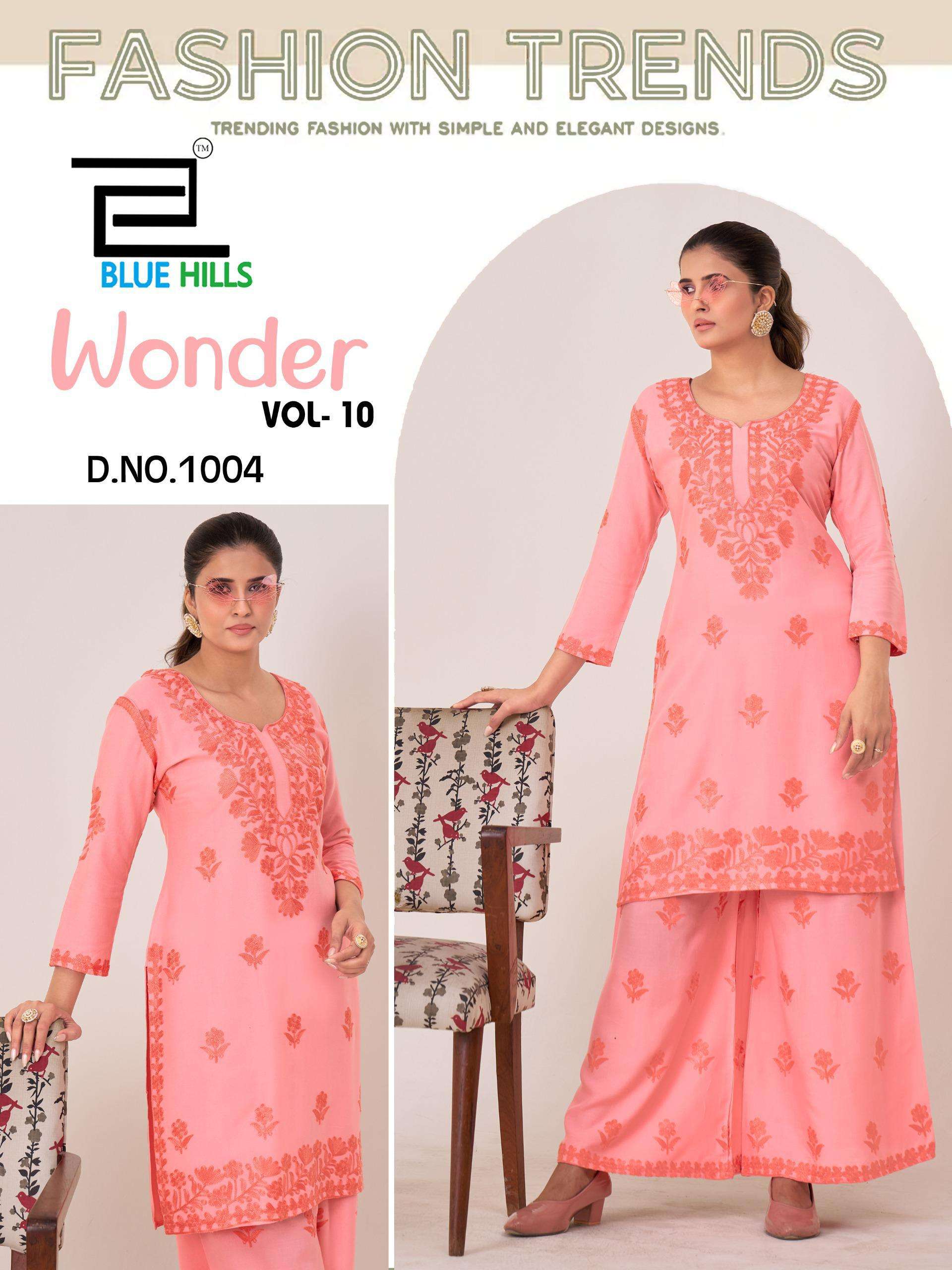Blue Hills Wonder Vol 10 Ladies kurtis in Ahmedabad