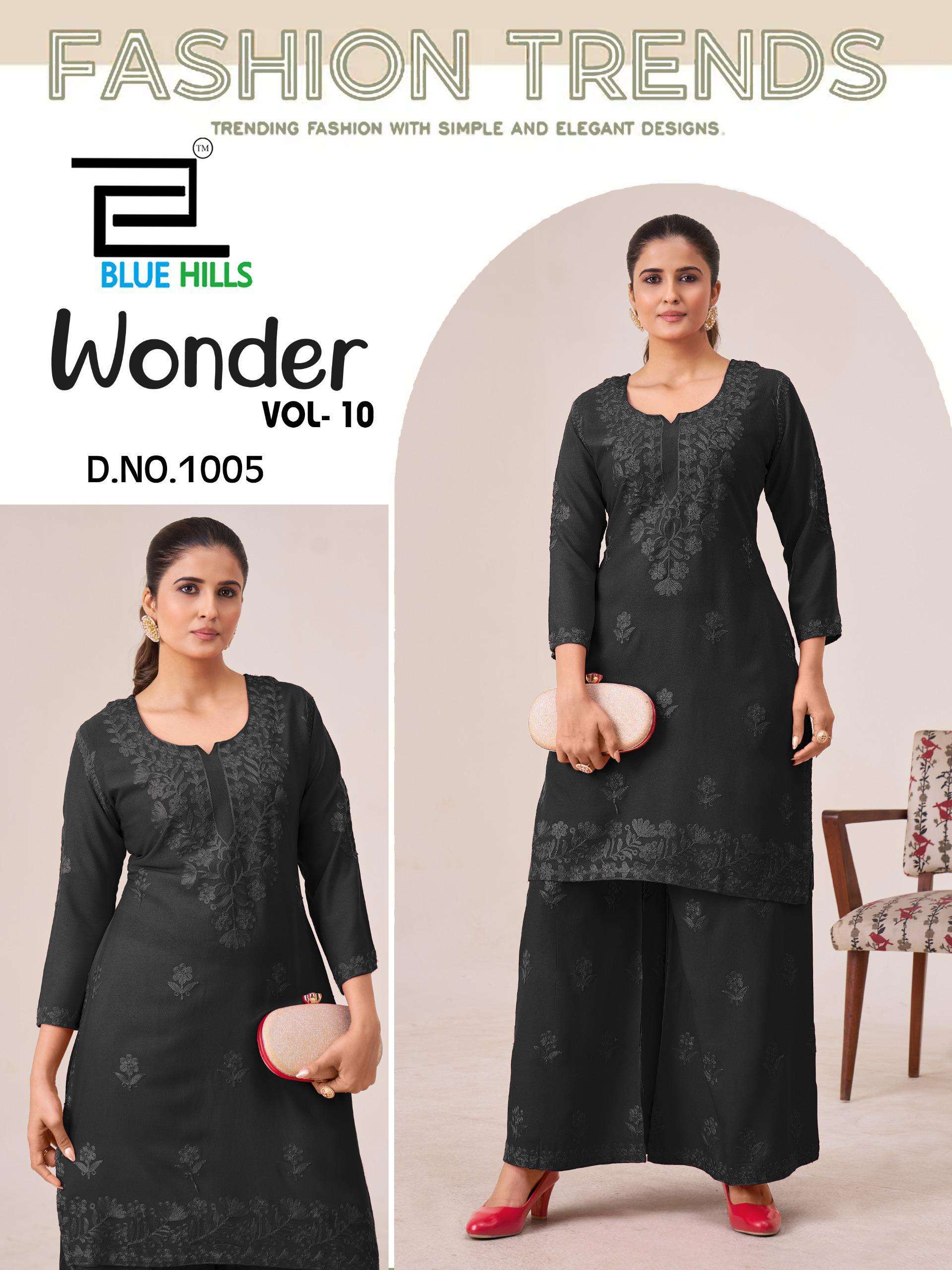 Blue Hills Wonder Vol 10 Ladies kurtis in Ahmedabad