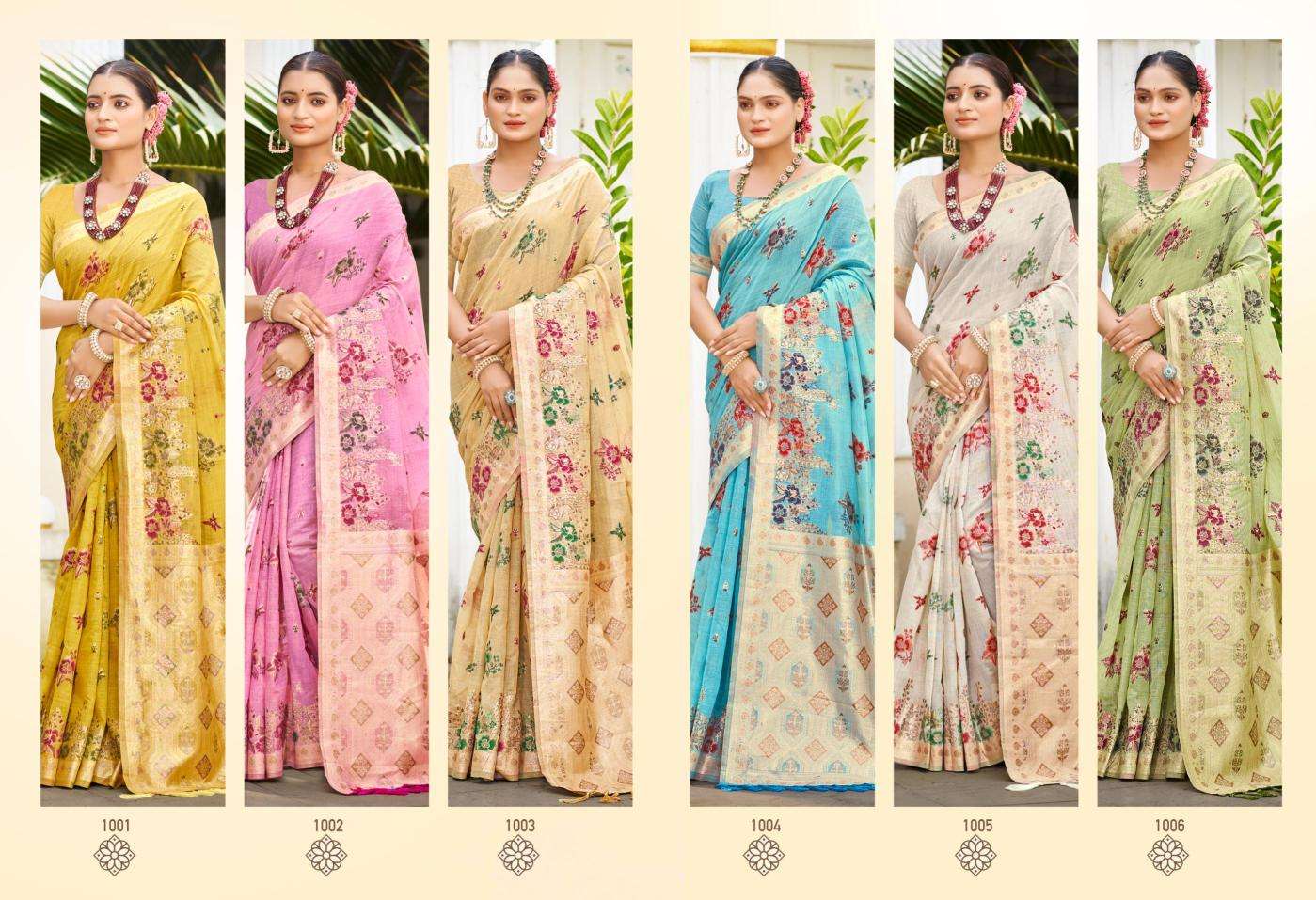 Bunawat - Gulabi Wholesale sarees online