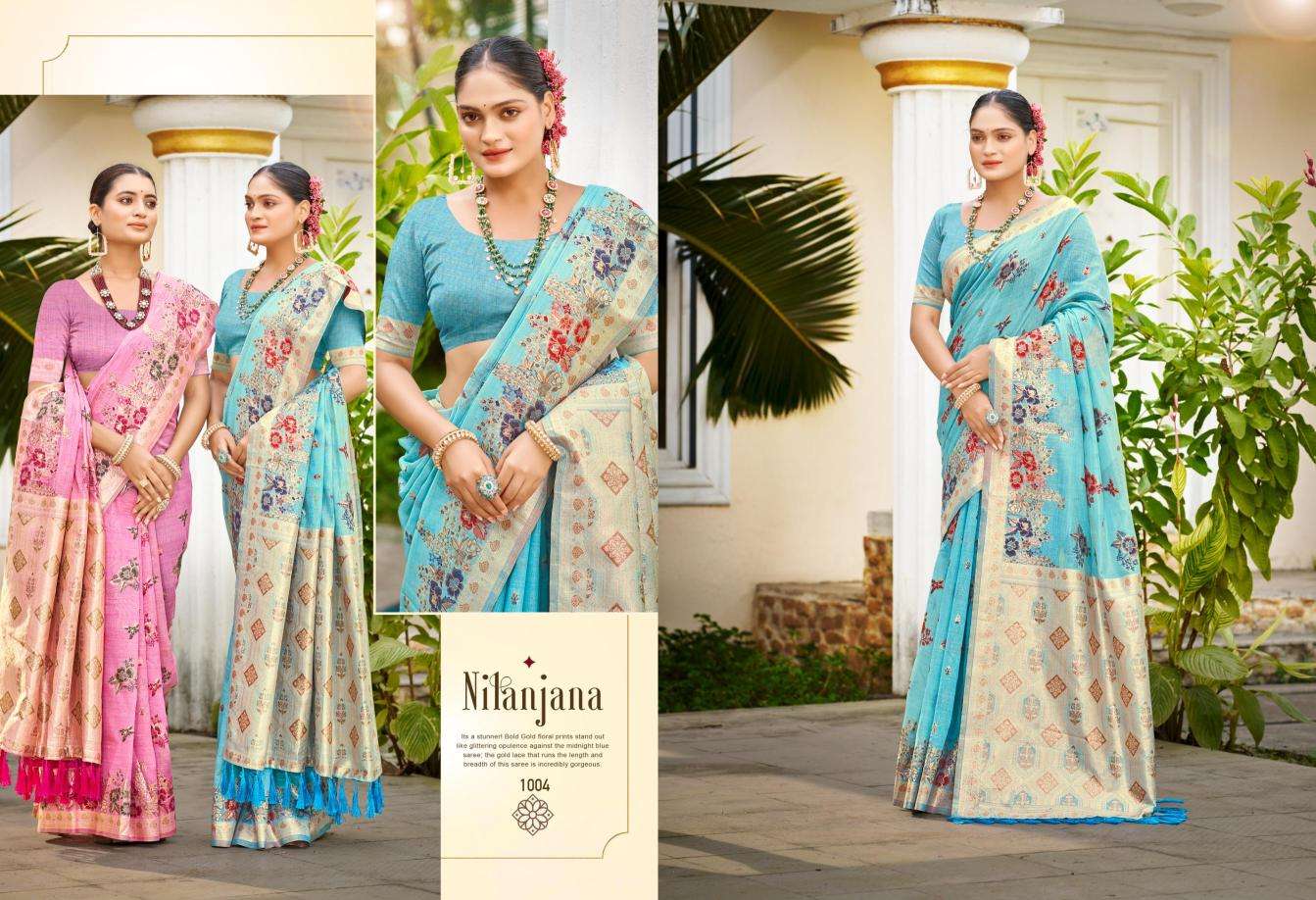 Bunawat - Gulabi Wholesale sarees online