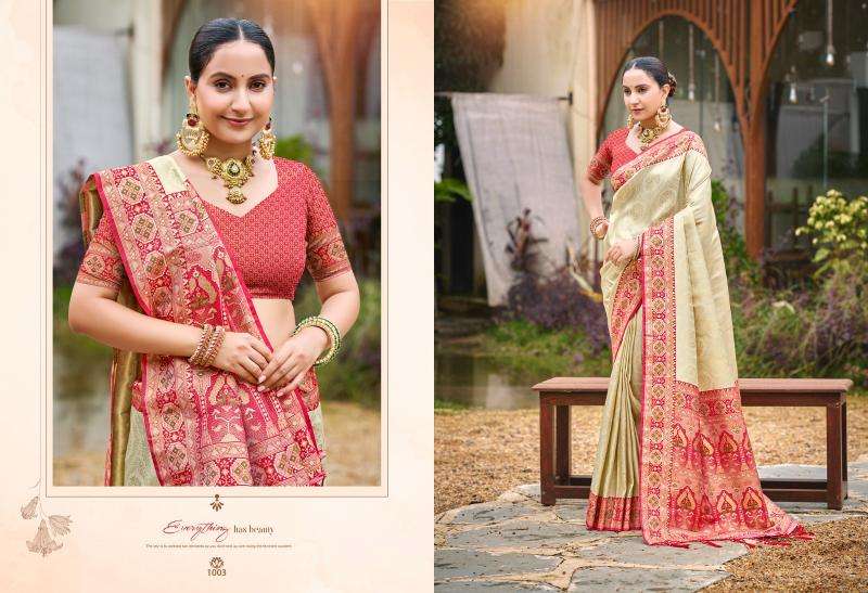 Bunawat silkina Designer sarees wholesale
