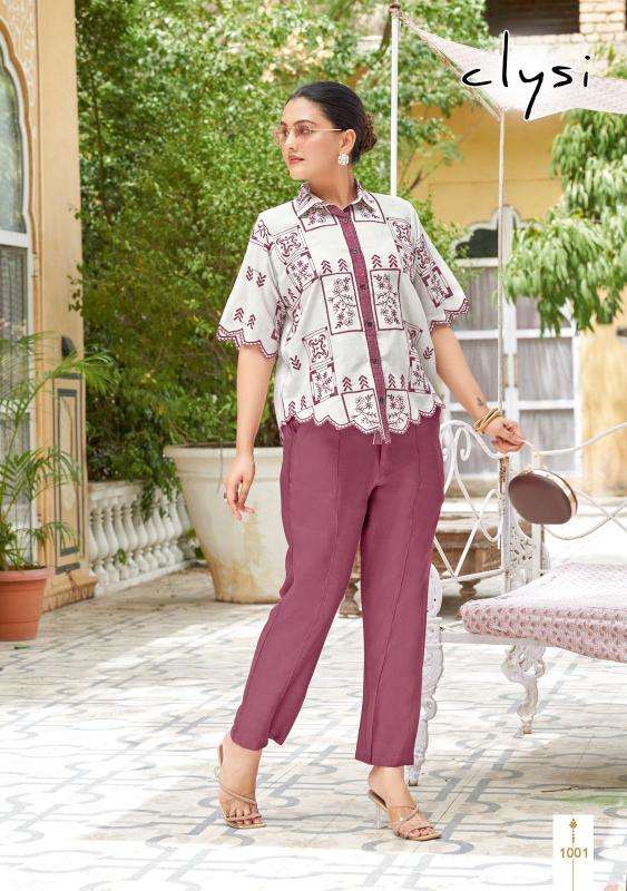 Clysi blizz cotton cord set Kurti distributor in Pune