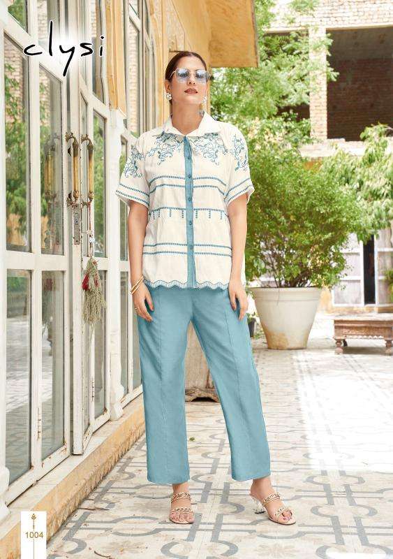 Clysi blizz cotton cord set Kurti distributor in Pune