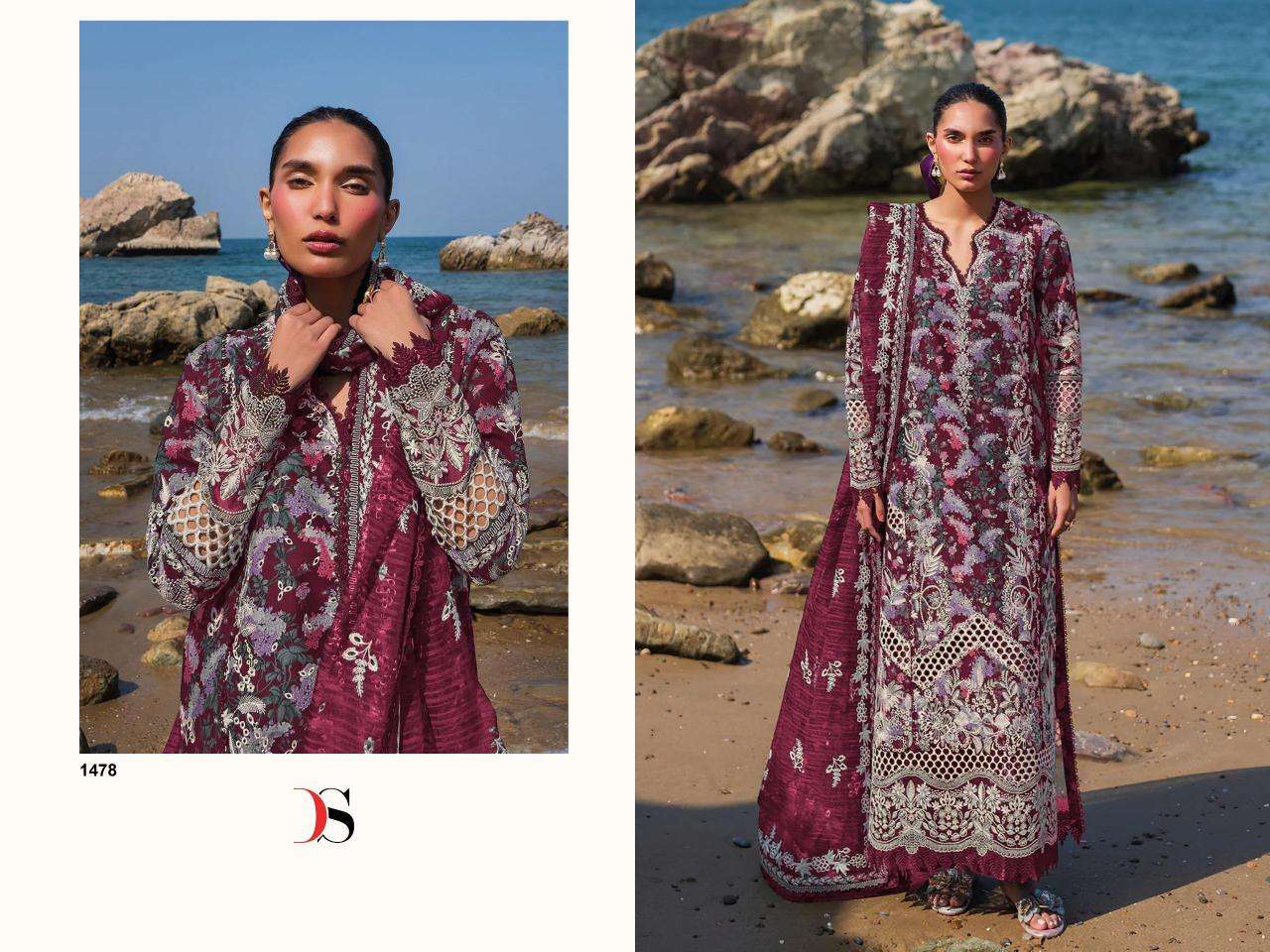 Deepsy afrozeh lawn 25-2 Salwar Suit Manufacturer in Kolkata