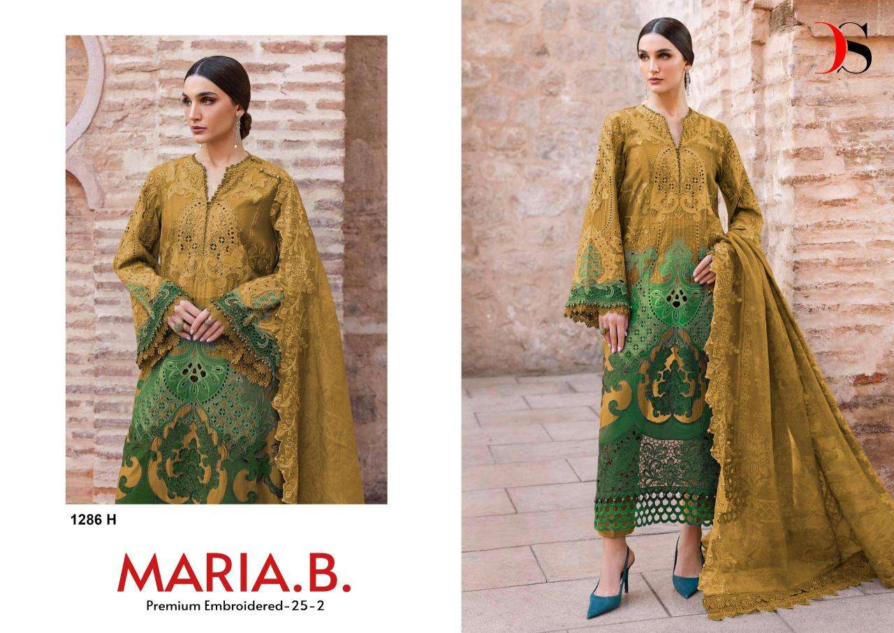 Deepsy hit deisgn of maria b premium embroidered 25-2 Wholesale Salwar Kameez in Surat