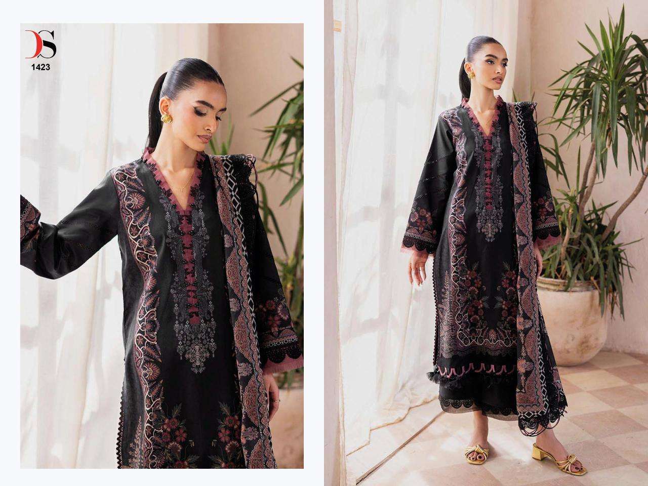 Deepsy jade bliss lawn 25-3 Sawlar Kameez bulk purchase in India