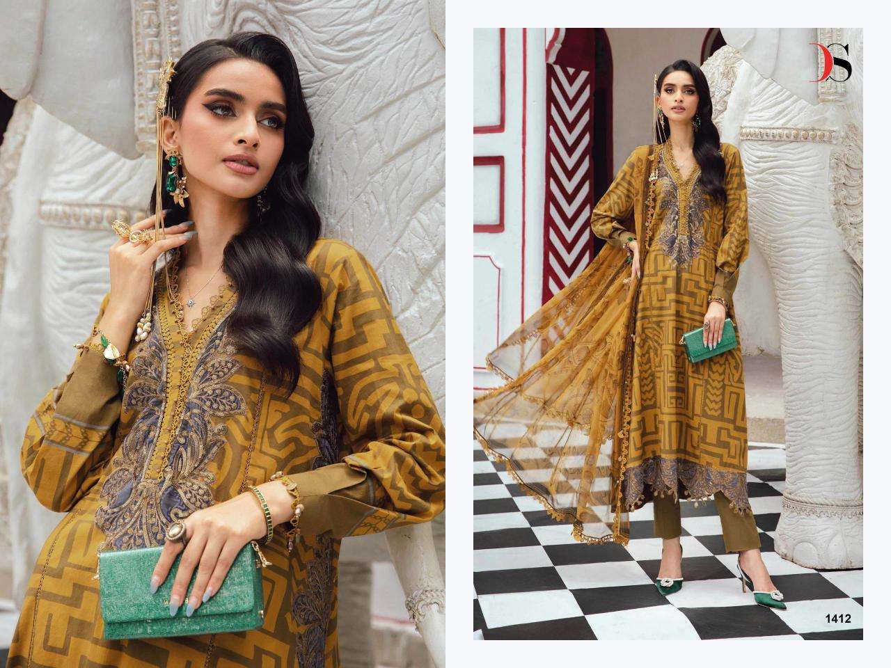 Deepsy maria B. mprint 25-5 Wholesale prices for Sawlar Kameez