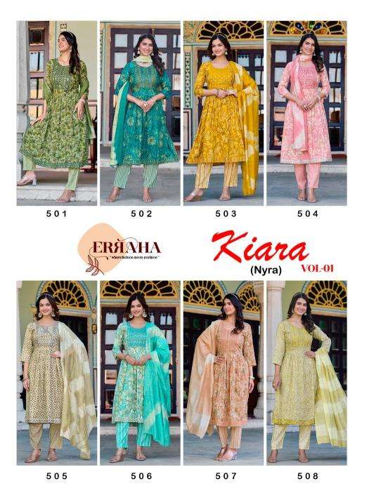 Erraha kiara vol-1 Kurti distributors in Ahmedabad