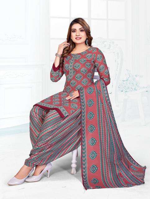 Ganeshji ajrakh special vol-5 Printed dress material manufacturers in Gujarat