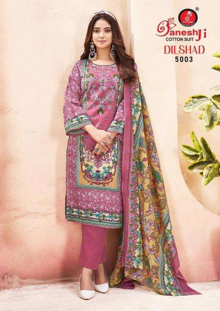 Ganeshji dilshad vol-5 Party wear dress materials wholesale Bangalore