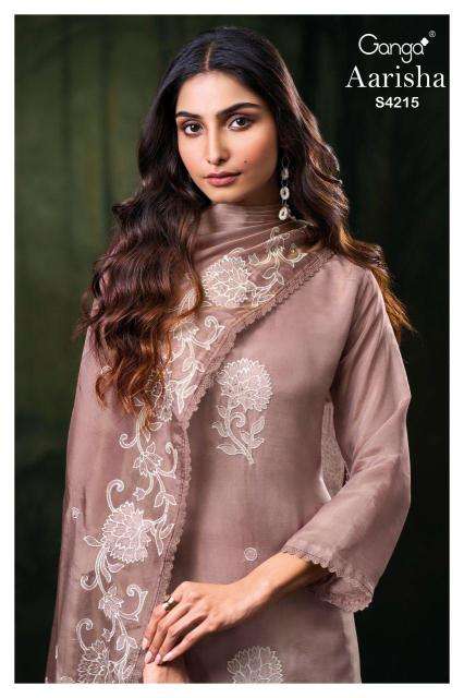 Ganga aarisha 4215 Dress material online wholesale