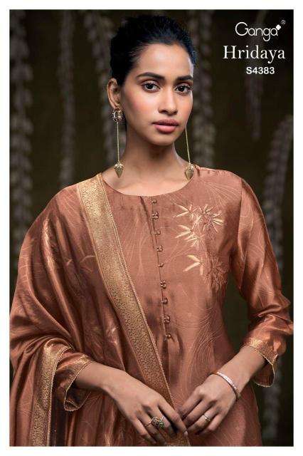 Ganga hridaya 4383 Best dress material shops in ahmedabad