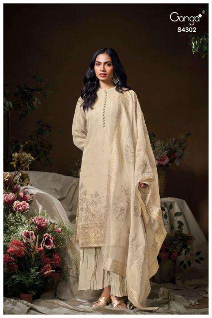 Ganga isvaya 4302 Bulk dress material purchase