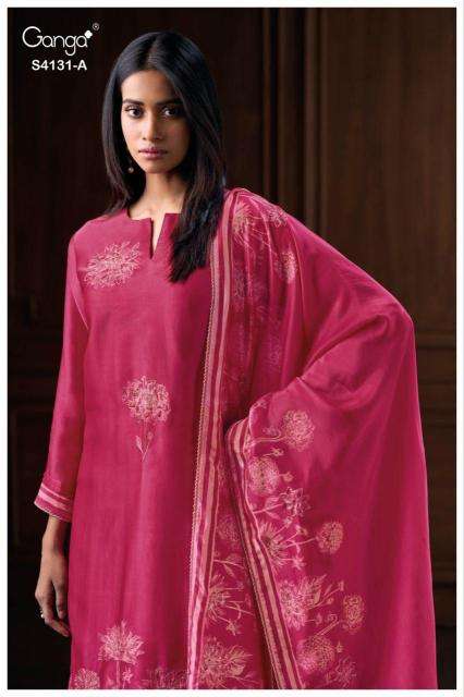 Ganga iverra 4131 Wholesale dress material manufacturers in Kolkata 