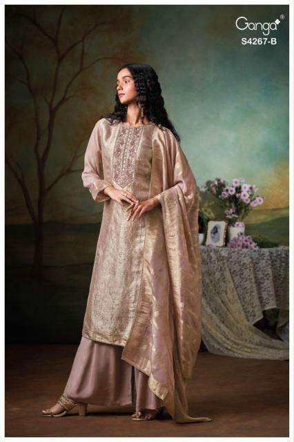 Ganga ivrya 4267 Ladies dress materials in Hydrabad