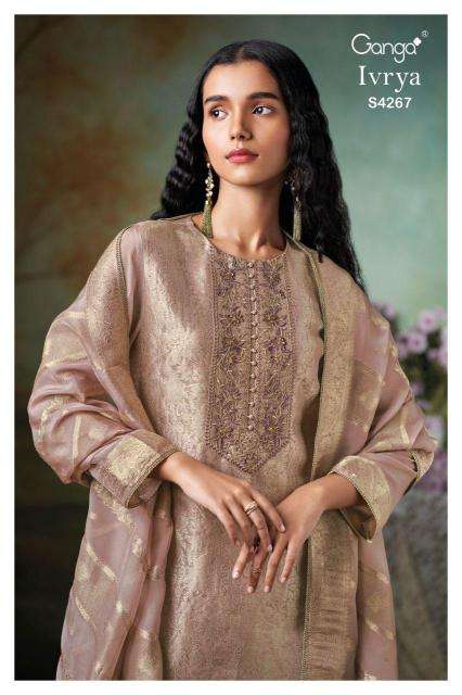 Ganga ivrya 4267 Ladies dress materials in Hydrabad