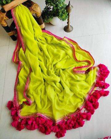 GC beautiful lace Wholesale saree market in Ahmedabad