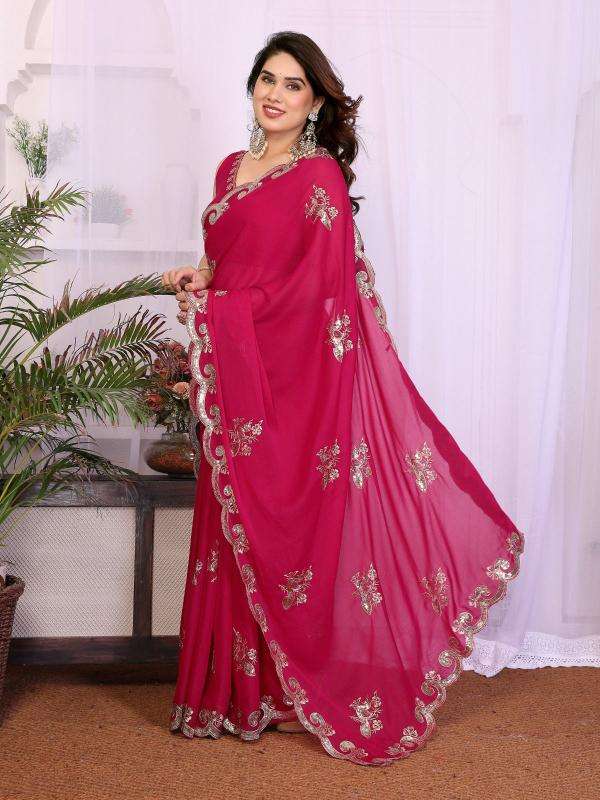 GC star georgette silk Saree wholesalers in Ahmedabad