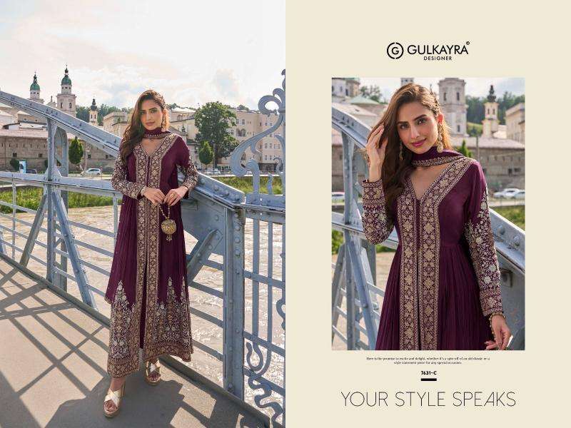 Gulkayra fiza pakistani suits manufacturers in Surat