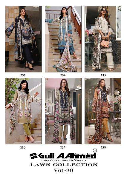 Gullahmed lawn collection vol-29 Wholesale salwar suit market in Surat
