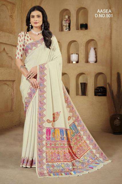 Hypnotex aasea Wholesale Saree Dealers in Mumbai