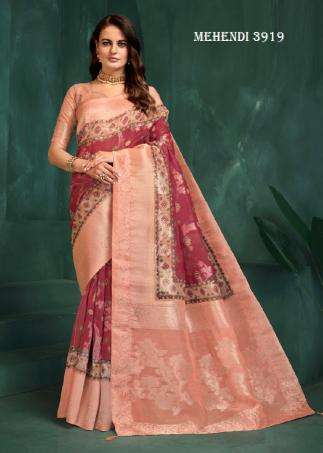 Hypnotex mehndi Saree Wholesalers in Mumbai