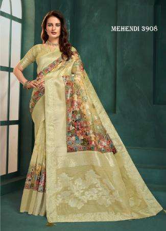 Hypnotex mehndi Saree Wholesalers in Mumbai