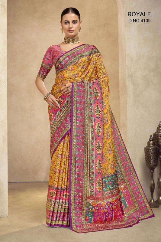 Hypnotex royale rajwadi Wholesale Saree Supplier in Mumbai