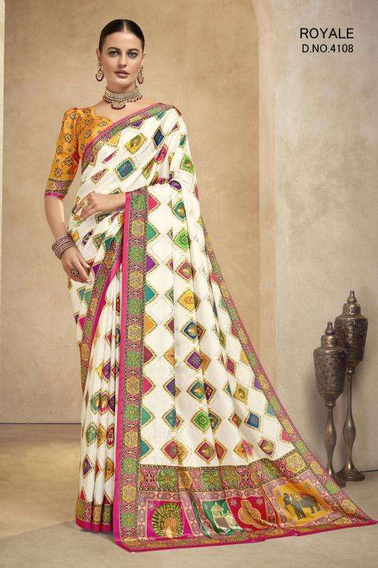 Hypnotex royale rajwadi Wholesale Saree Supplier in Mumbai