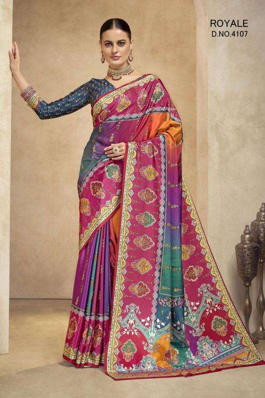 Hypnotex royale rajwadi Wholesale Saree Supplier in Mumbai