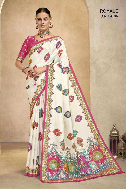 Hypnotex royale rajwadi Wholesale Saree Supplier in Mumbai